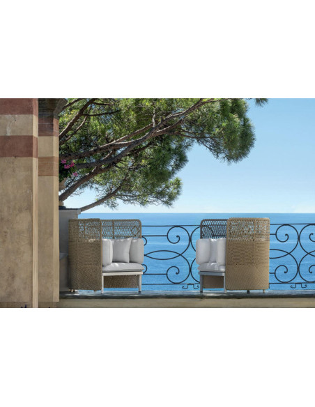 Poltrona lounge per esterno Esedra Ethimo - 6