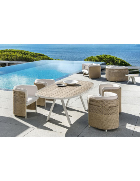 Esedra Outdoor Small Armchair Ethimo - 4