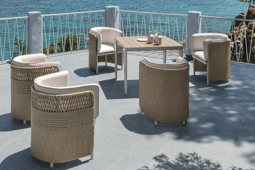 Esedra Outdoor Small Armchair Ethimo - 3