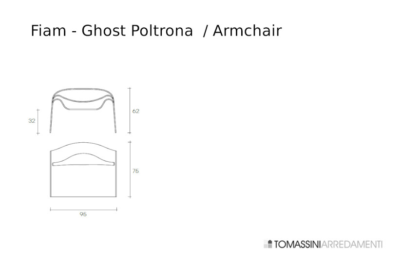 Fauteuil Ghost verre (Offre Expo) Fiam - 10