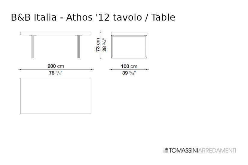 Athos ’12 Extendable Table B&B Italia - 6