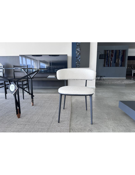 Chaise Caratos blanche Maxalto - 1