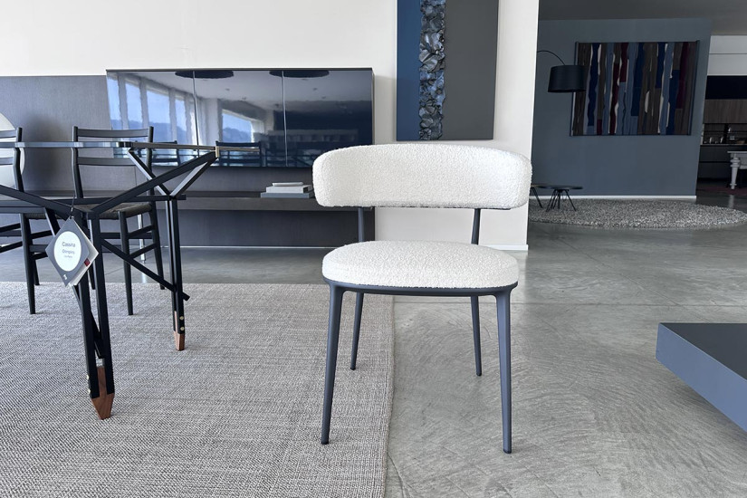 Chaise Caratos blanche Maxalto - 1