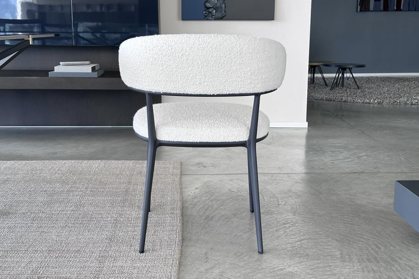 Chaise Caratos blanche Maxalto - 4
