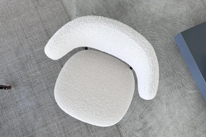 Caratos White Chair Maxalto - 6