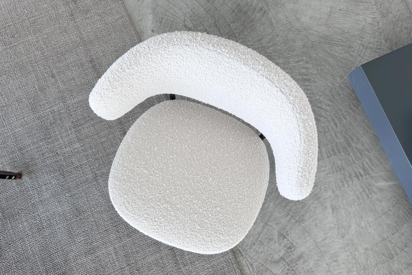 Chaise Caratos blanche Maxalto - 6