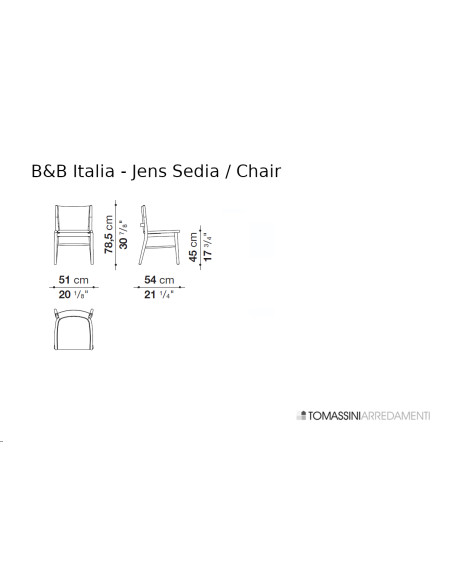 Jens Chair B&B Italia - 12
