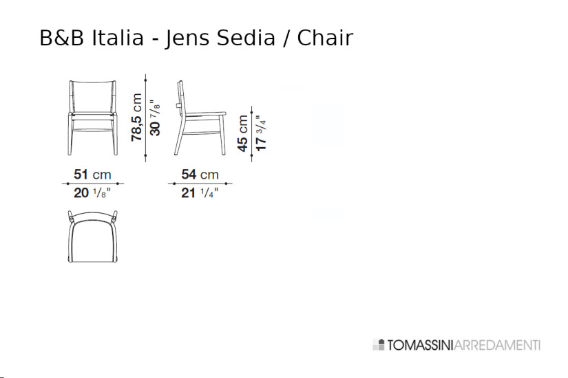 Chaise Jens B&B Italia - 12
