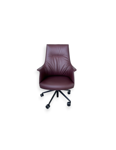 Fauteuil Archibald Task Executive bordeaux (Offre Expo) Poltrona Frau - 6
