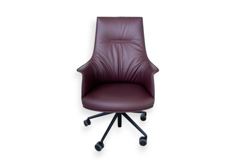 Fauteuil Archibald Task Executive bordeaux (Offre Expo) Poltrona Frau - 6