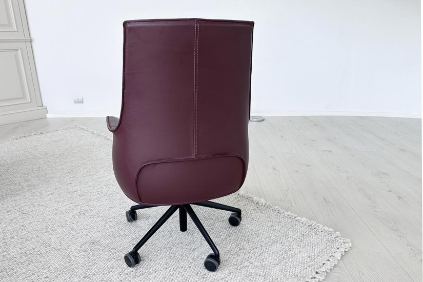 Fauteuil Archibald Task Executive bordeaux (Offre Expo) Poltrona Frau - 3