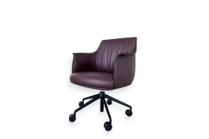 Fauteuil Archibald Task Managerial bordeaux (Offre Expo) Poltrona Frau - 6