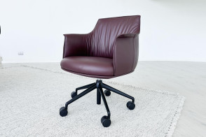 Fauteuil Archibald Task Managerial bordeaux (Offre Expo) Poltrona Frau - 6 2