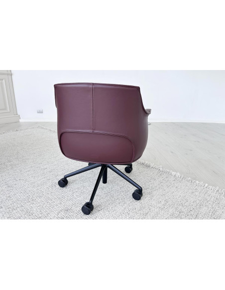 Poltrona Archibald Task Managerial bordeaux (Offerta Expo) Poltrona Frau - 2