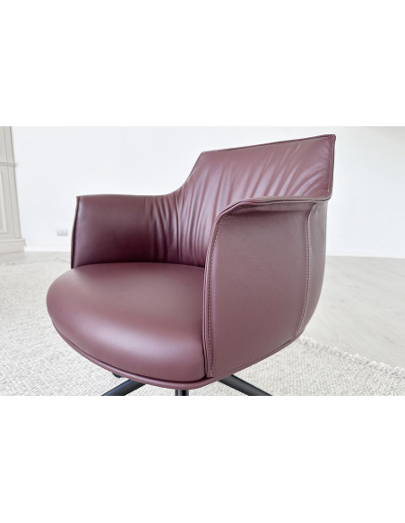 Poltrona Archibald Task Managerial bordeaux (Offerta Expo) Poltrona Frau - 3