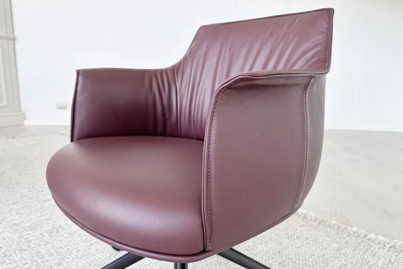 Fauteuil Archibald Task Managerial bordeaux (Offre Expo) Poltrona Frau - 3
