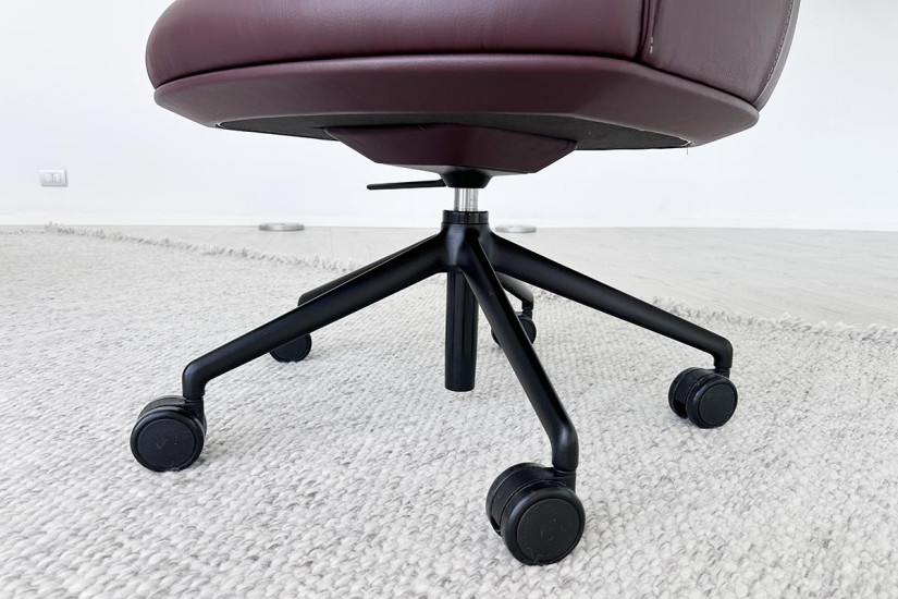 Poltrona Archibald Task Managerial bordeaux (Offerta Expo) Poltrona Frau - 4