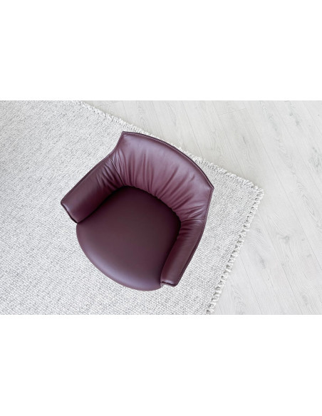 Fauteuil Archibald Task Managerial bordeaux (Offre Expo) Poltrona Frau - 5
