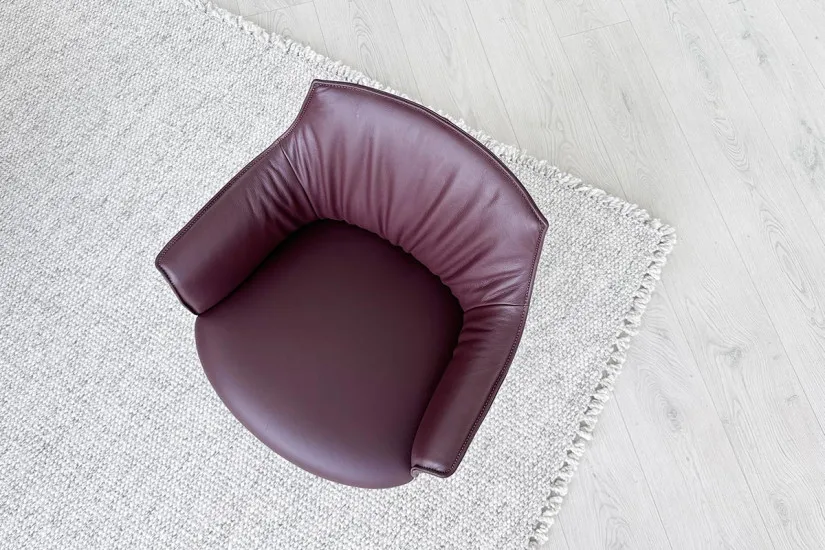 Poltrona Archibald Task Managerial bordeaux (Offerta Expo) Poltrona Frau - 5