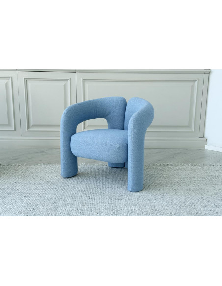 Fauteuil Dudet bleu clair (Offre Expo) Cassina - 2