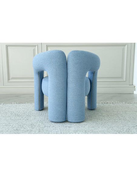 Dudet Light Blue Armchair (Expo Offer) Cassina - 4