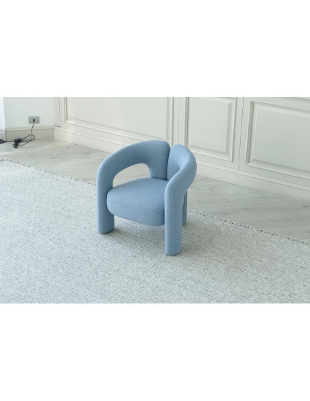 Dudet Light Blue Armchair (Expo Offer) Cassina - 5