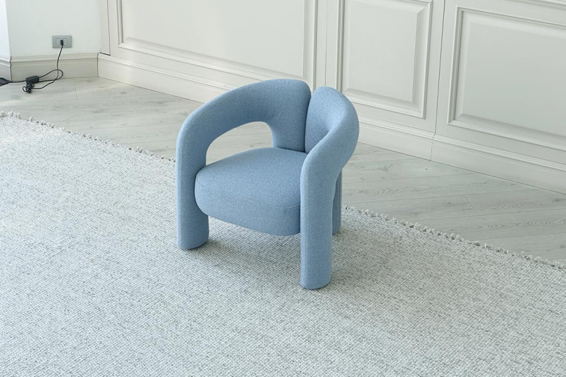 Fauteuil Dudet bleu clair (Offre Expo) Cassina - 5