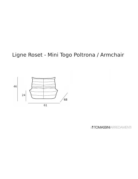 Poltrona Togo Ligne Roset - 6
