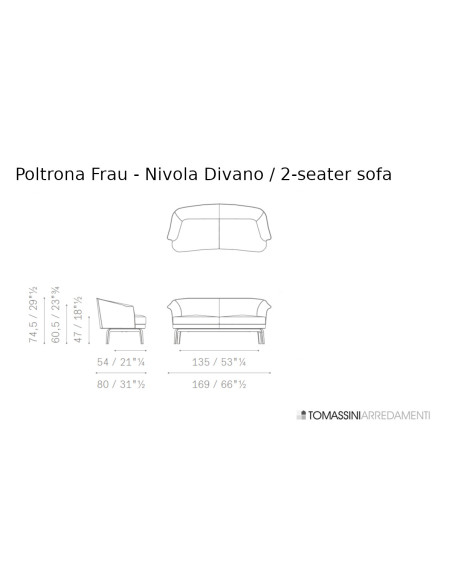 Canapé Nivola Poltrona Frau - 7