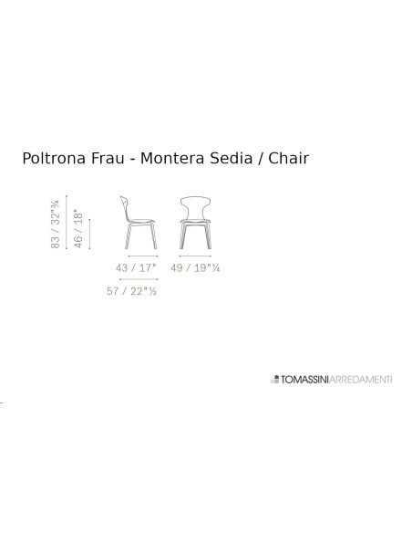Sedia Montera Poltrona Frau - 7