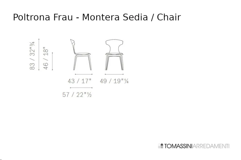 Montera Chair Poltrona Frau - 6