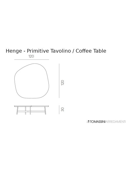Primitive Coffee Table Henge - 5