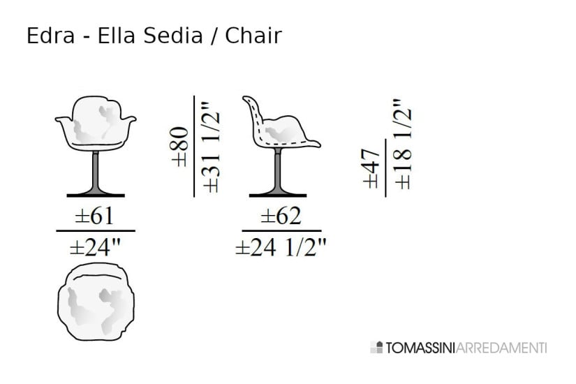 Ella Chair Edra - 4