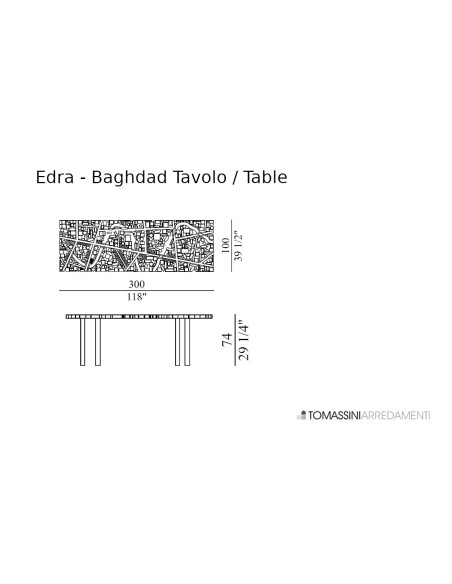 Tavolo Baghdad Edra - 6