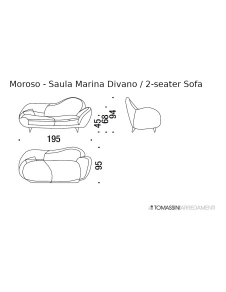 Canapé Saula Marina Moroso - 9