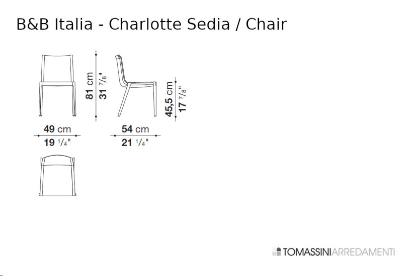 Chaise Charlotte B&B Italia - 4