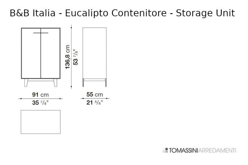 Contenitore Eucalipto B&B Italia - 7