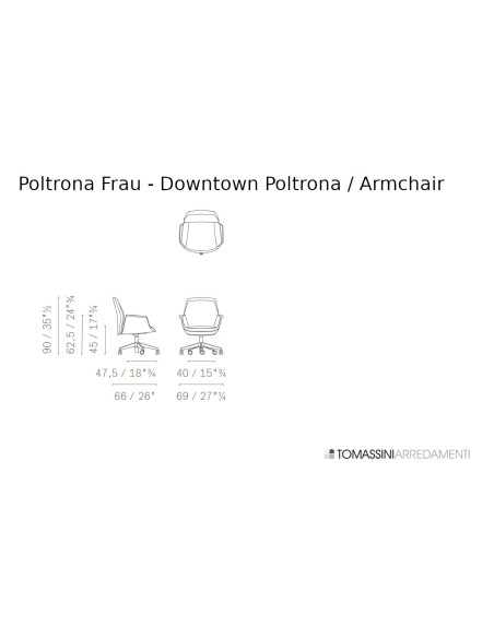 Downtown Armchair Poltrona Frau - 6