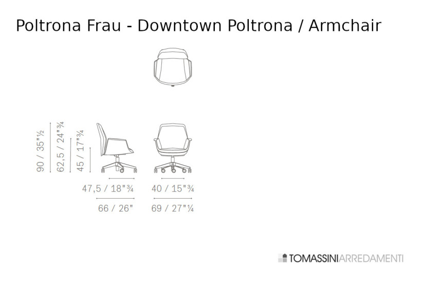 Poltrona Downtown Poltrona Frau - 6