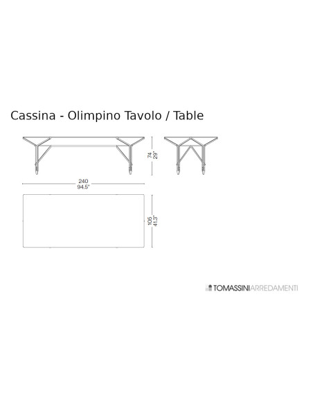 Table Olimpino Cassina - 3