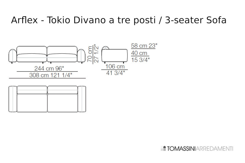 Canapé Tokio Arflex - 9