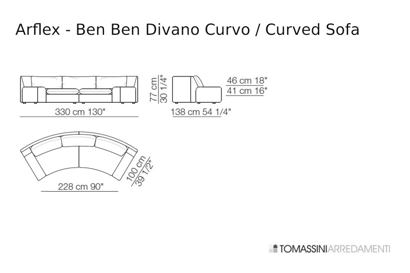 Canapé Ben Ben Arflex - 7