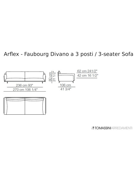 Faubourg Sofa Arflex - 4