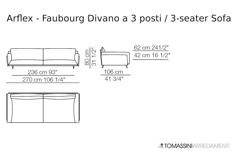 Faubourg Sofa Arflex - 4