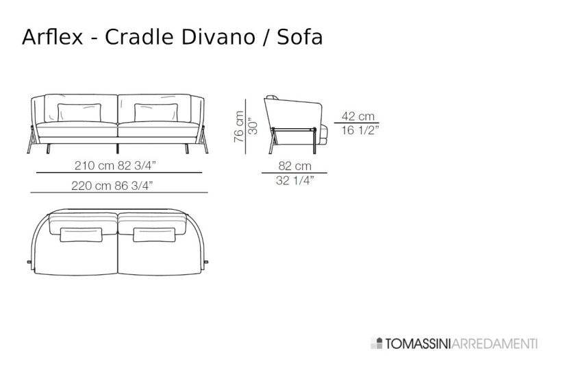 Cradle Sofa Arflex - 6