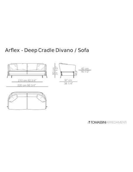 Cradle Sofa Arflex - 7