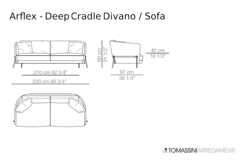 Divano Cradle Arflex - 7
