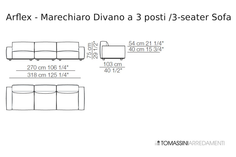 Marechiaro Sofa Arflex - 6