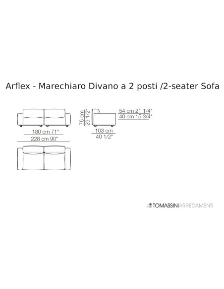 Marechiaro Sofa Arflex - 7