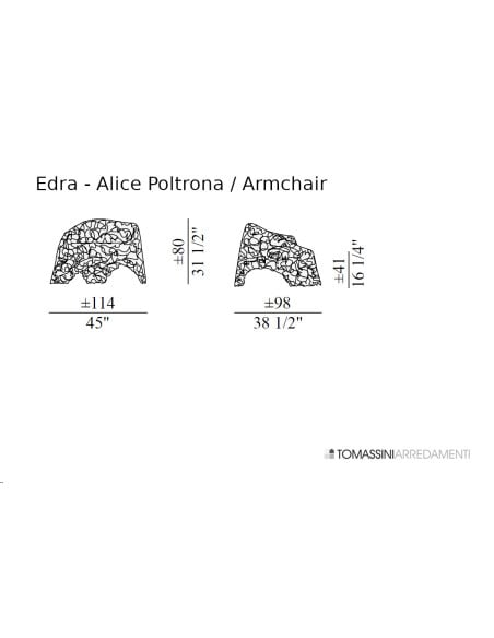 Fauteuil Alice Edra - 6